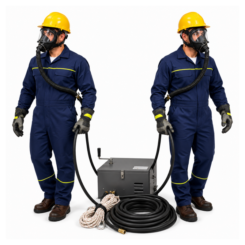 Fresh Air Hose Breathing Apparatus